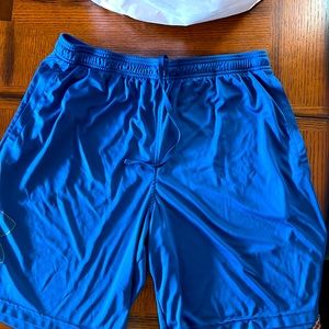 Sz XL Under Armour Blue 10” inseam shorts